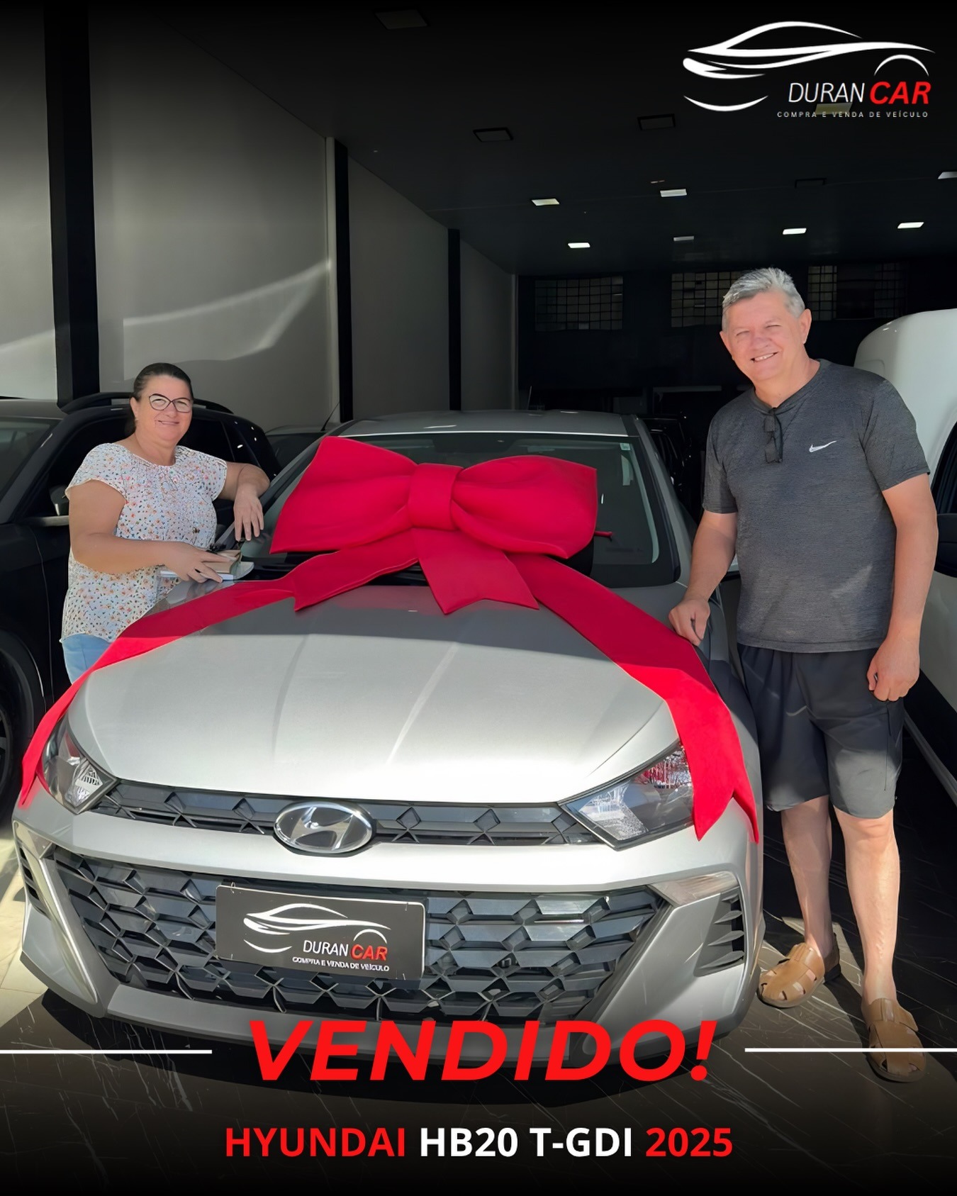 Parabéns ao casal Marcos e Tânia por essa nova conquista! 🚗✨